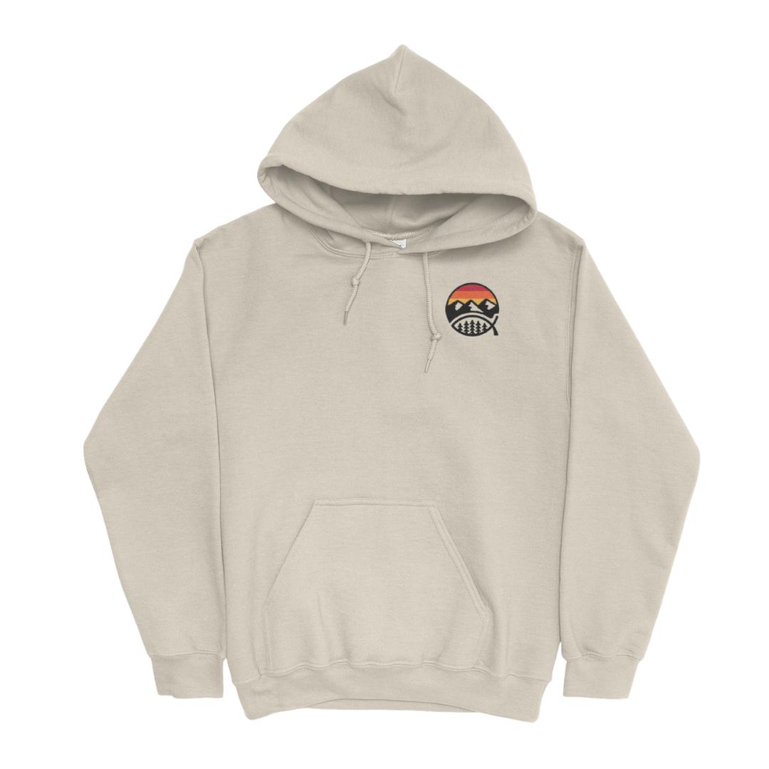 Inspired By Your Creation Beige Hoodie